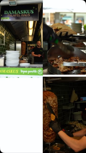 Einblicke hinter die Theke des Damaskus Falafel Hauses